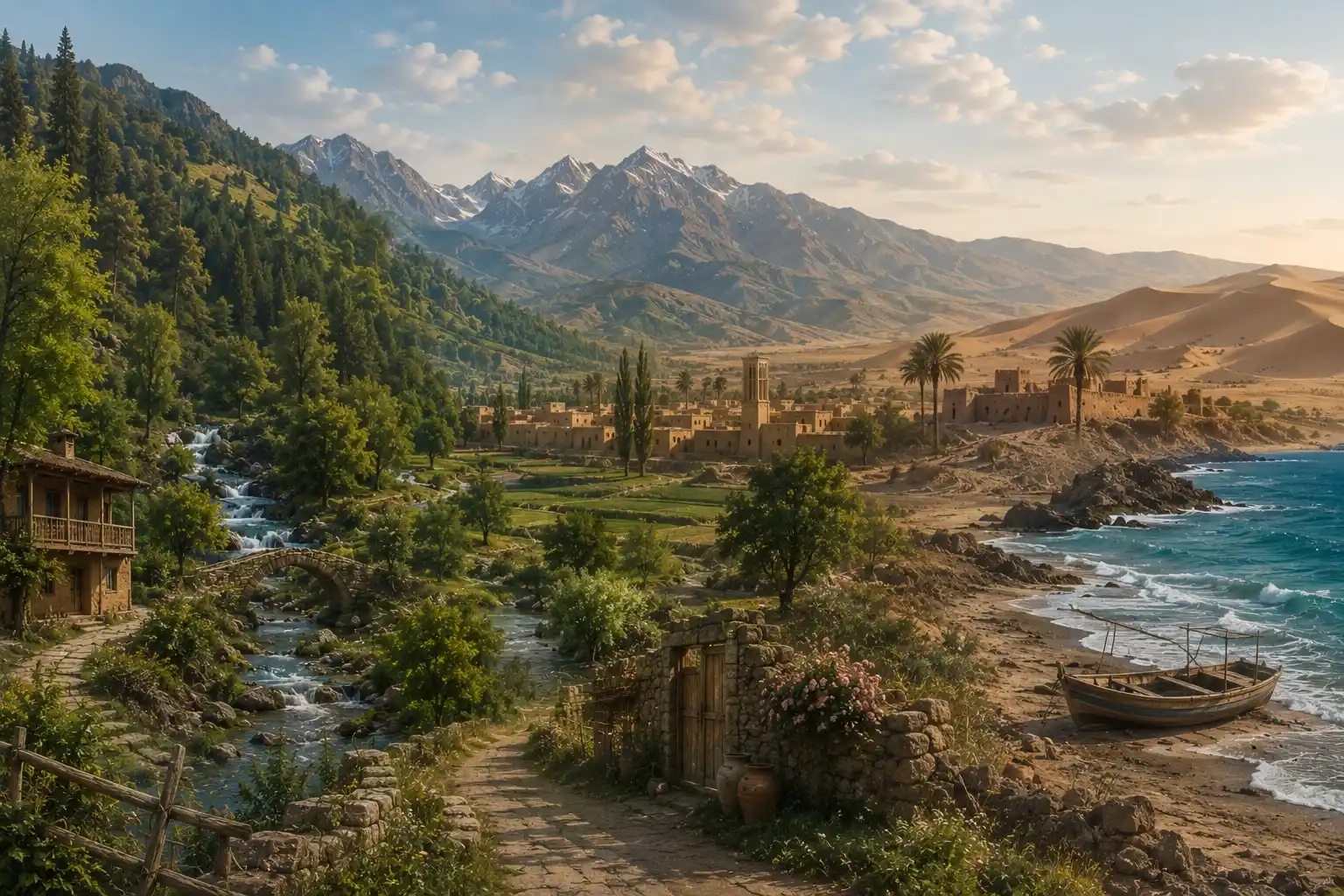 روستای حسنعلی دره فرح